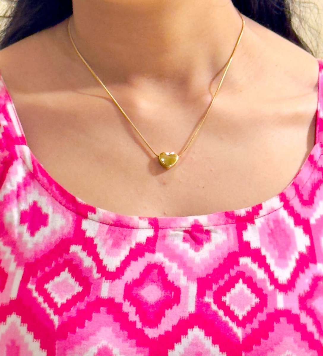 Shinchan I Love You Card with Heart Necklace - Flaunt