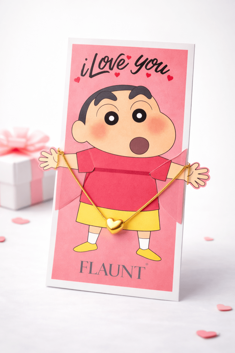 Cute Surprise Card & Necklace – Perfect Gift for Girlfriend - Flaunt