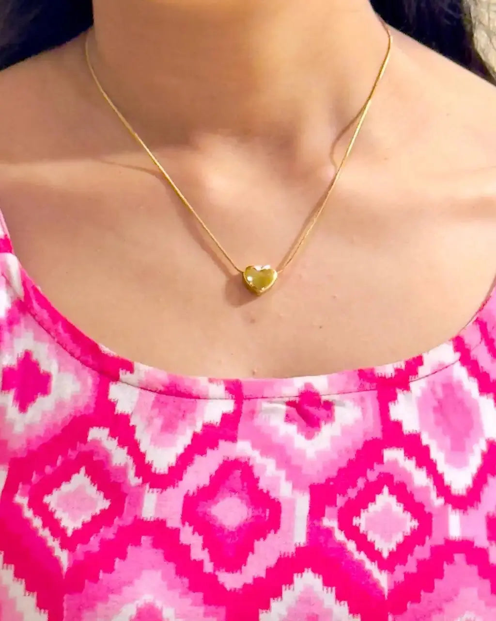 Shinchan I Love You Card with Heart Necklace